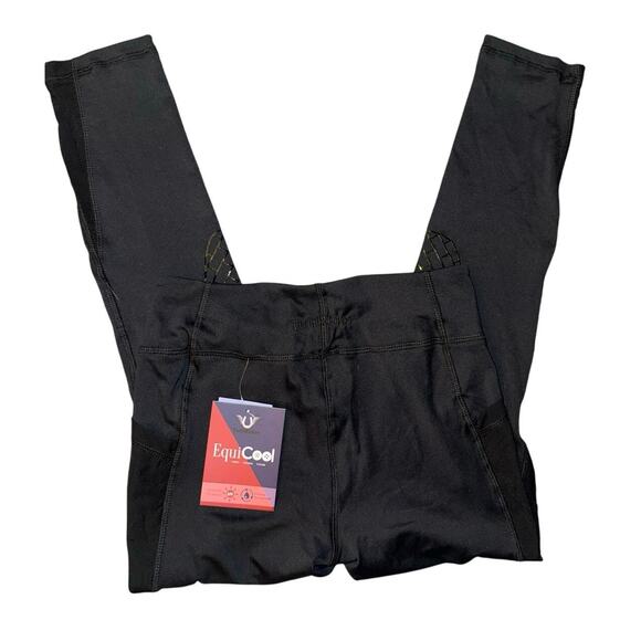 NWT TuffRider Ladies Minerva EquiCool Tights in Black Size Small - Picture 4 of 7